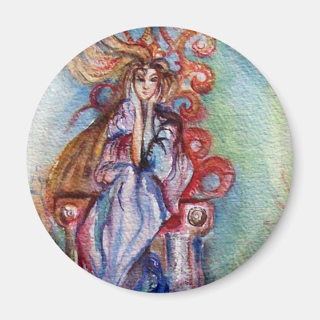 Aimant LA FEMME DU LAC, La Magie et le Mystère (Devant)