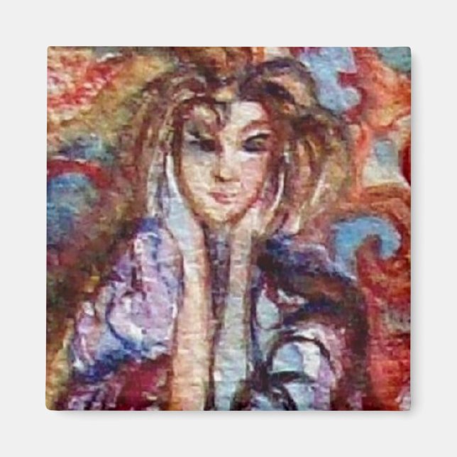 Aimant LA FEMME DU LAC, La Magie et le Mystère (Devant)