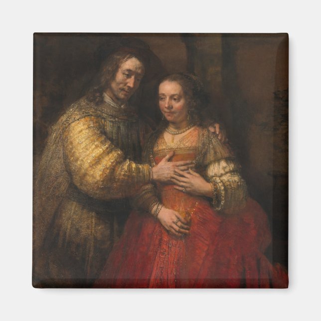 Aimant La Fiancée juive (par Rembrandt) (Devant)