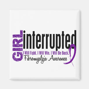 Aimant La fille a interrompu 1 fibromyalgie