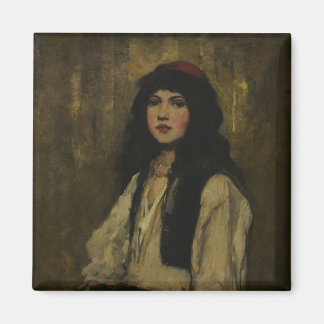 Aimant La fille vénitienne - Frank Duveneck Peinture à l'