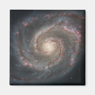 Aimant La galaxie de Whirlpool M51 et son compagnon dans 