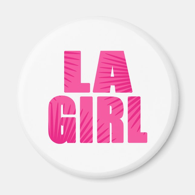 Aimant LA Girl (Devant)