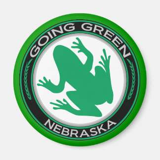 Aimant La grenouille verte du Nebraska