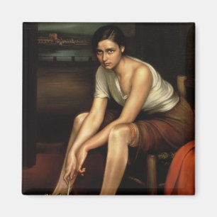 Aimant La jeune fille de attirance