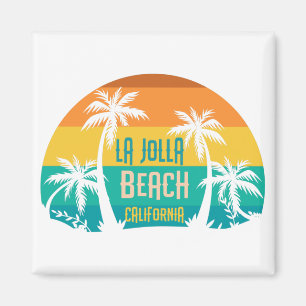 Aimant La Jolla Beach Retro