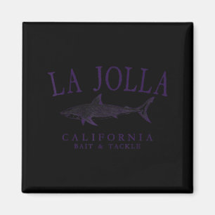 Aimant La Jolla Californie vintage plum art pêche