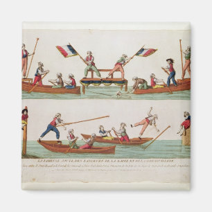 Aimant La joute célèbre entre Lancers