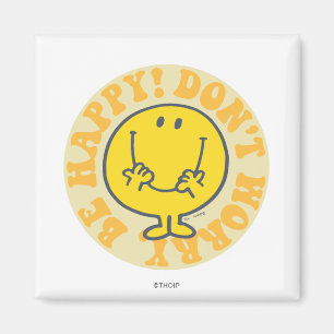 Aimant La joyeuse devise de M. Happy
