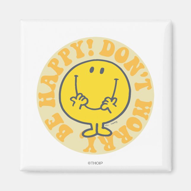 Aimant La joyeuse devise de M. Happy (Devant)