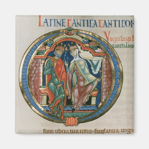 Aimant La lettre initiale "O" Osculatur je - laissez-moi