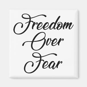 Aimant La liberté face à la peur