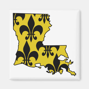 Aimant La Louisiane Fleur de Lis