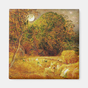 Aimant La lune de récolte, 1833 (huile sur le papier