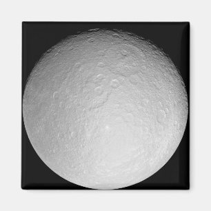 Aimant La lune glacée de Saturne Rhea