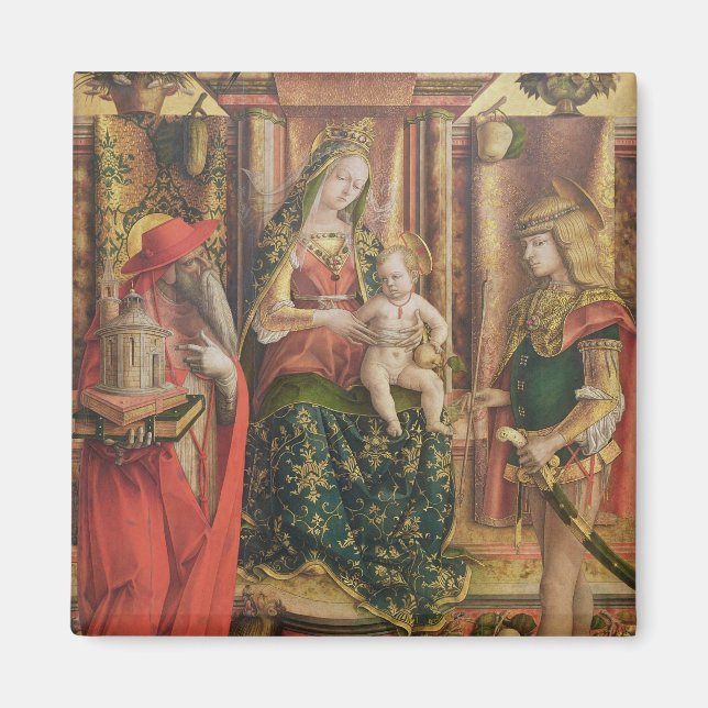 Aimant La Madonna della Rondine, après 1490 (Devant)