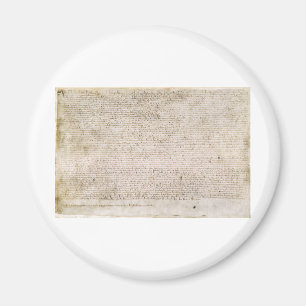 Aimant La Magna Carta de la charte 1215 des libertés