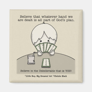 Aimant La main sur laquelle nous sommes confrontés