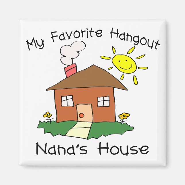 Aimant La maison de Nana de Hangout favori (Devant)