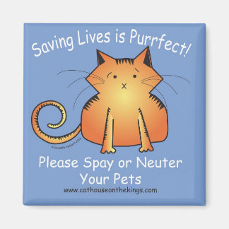 Aimant La Maison des Chats sur les Rois Spay et Neuter