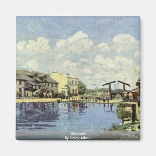 Aimant La Manche, par Sisley Alfred