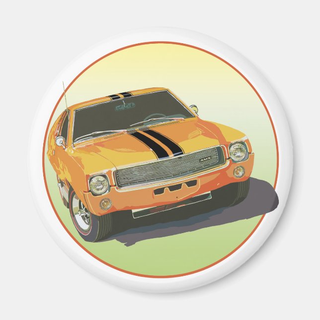 Aimant La mauvaise orange (Devant)