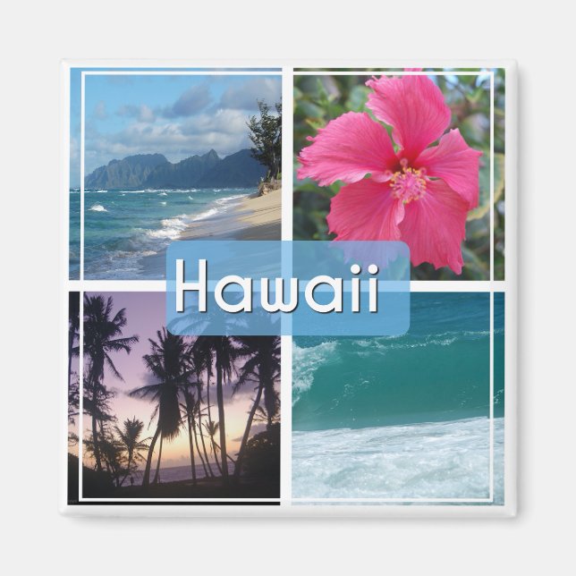 Aimant La mer d'Hawaï (Devant)