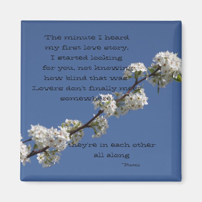 Aimant La minute où j'ai entendu ma première histoire d'a (Devant)