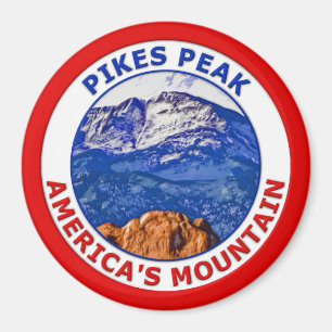 Aimant La montagne de l'Amérique maximale de brochets