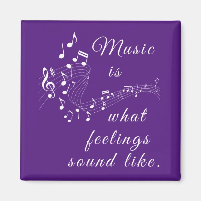 Aimant La musique, c'est ce que ressentent les sentiments (Devant)