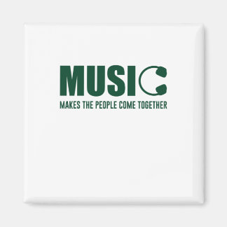 Aimant La Musique Rassemble Les Gens