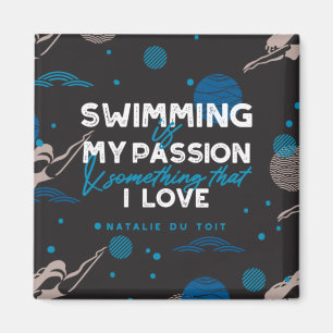 Aimant La natation est ma passion et quelque chose que j'
