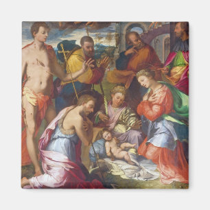 Aimant La nativité, 1534 (huile sur le panneau)