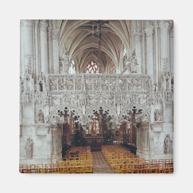 Aimant La nef et l'intérieur d'Eglise (Devant)