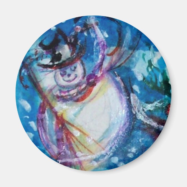 AIMANT LA NEIGE AVEC LA BOULE (Devant)