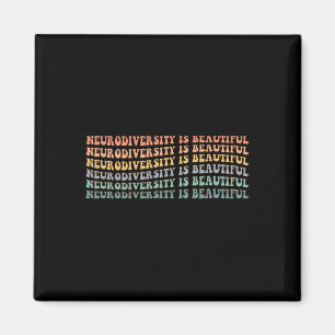 Aimant La neurodiversité est belle - Sensibilisation sur 