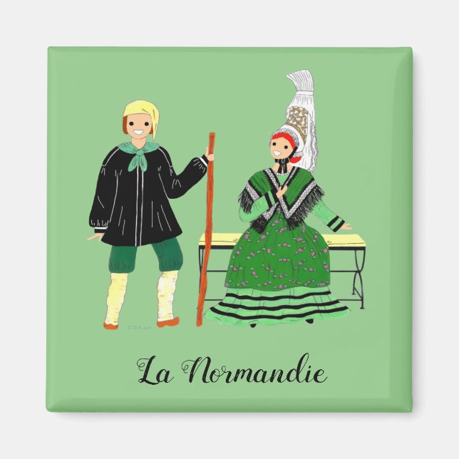 Aimant La Normandie, France (Devant)