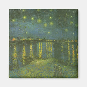 Aimant La Nuit étoilée sur le Rhône de Vincent van Gogh