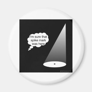 Aimant Là où est la marque de transitoire