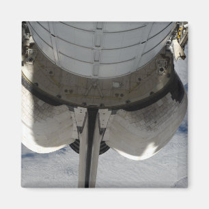Aimant La partie arrière de l'effort de navette spatiale