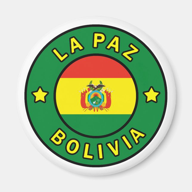 Aimant La Paz Bolivie (Devant)