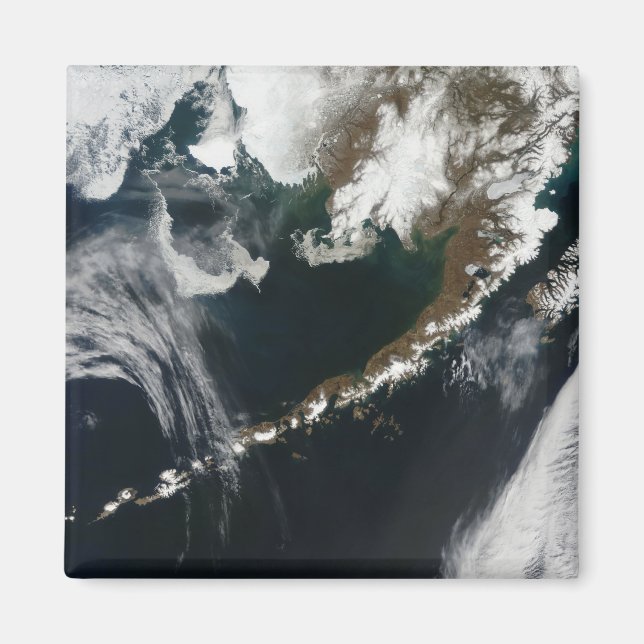 Aimant La péninsule d'Alaska et les îles Aléoutiennes (Devant)