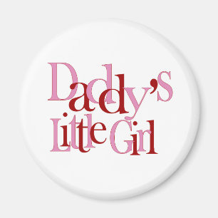 Aimant La petite fille du papa