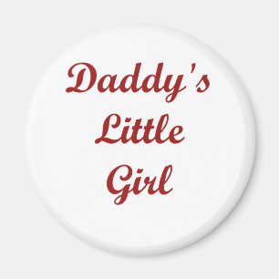 Aimant La petite fille du papa