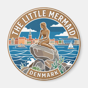 Aimant La Petite Sirène Danemark
