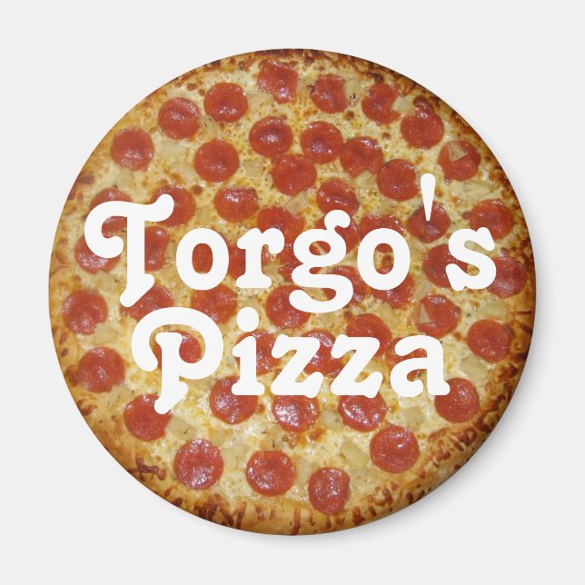 Aimant La pizza de Torgo (Devant)