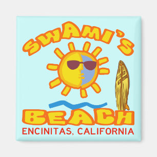 Aimant La plage de Swami