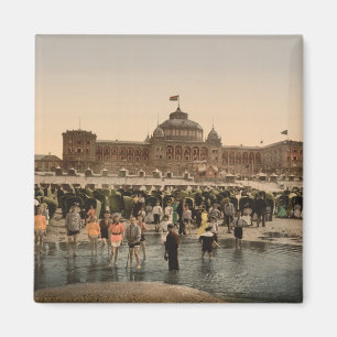 Aimant La plage et Kursaal, Scheveningen, Pays-Bas