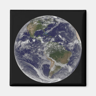 Aimant La pleine terre montrant l'Amérique du Nord et de