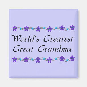 Aimant La plus grande grande grand-maman du monde
